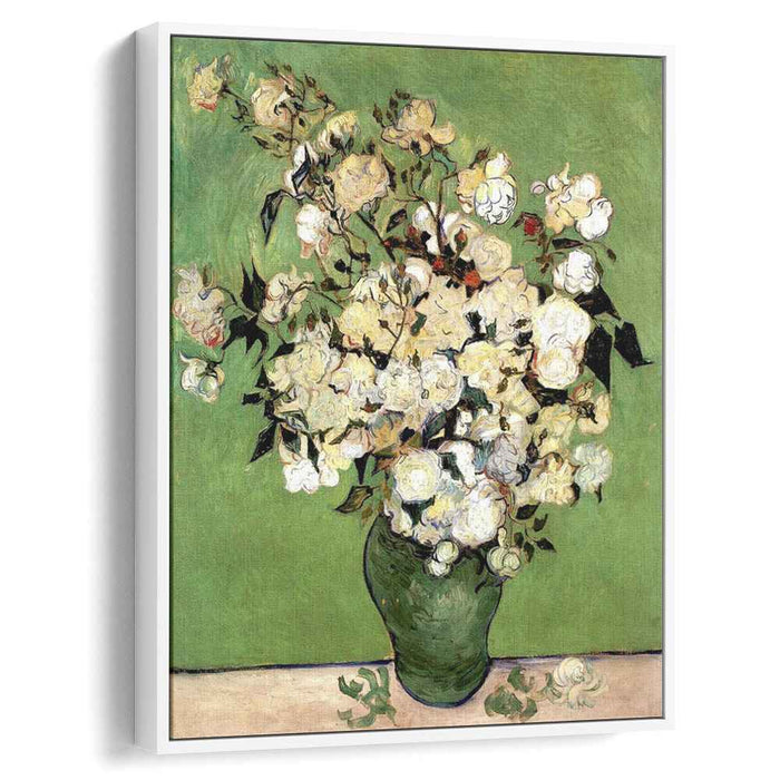 A Vase of Roses (1890) by Vincent van Gogh