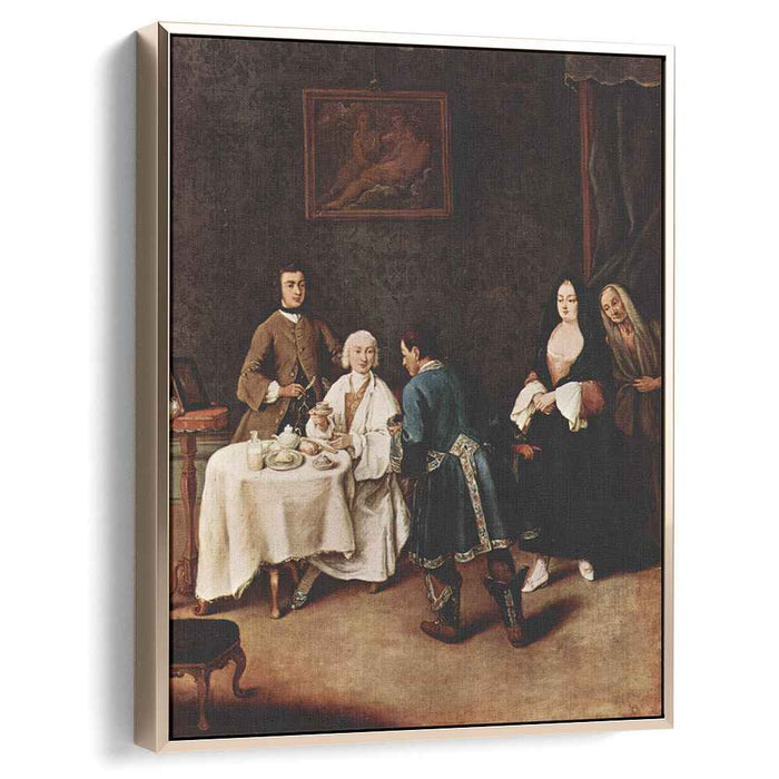 A Visit to a Lord by Pietro Longhi