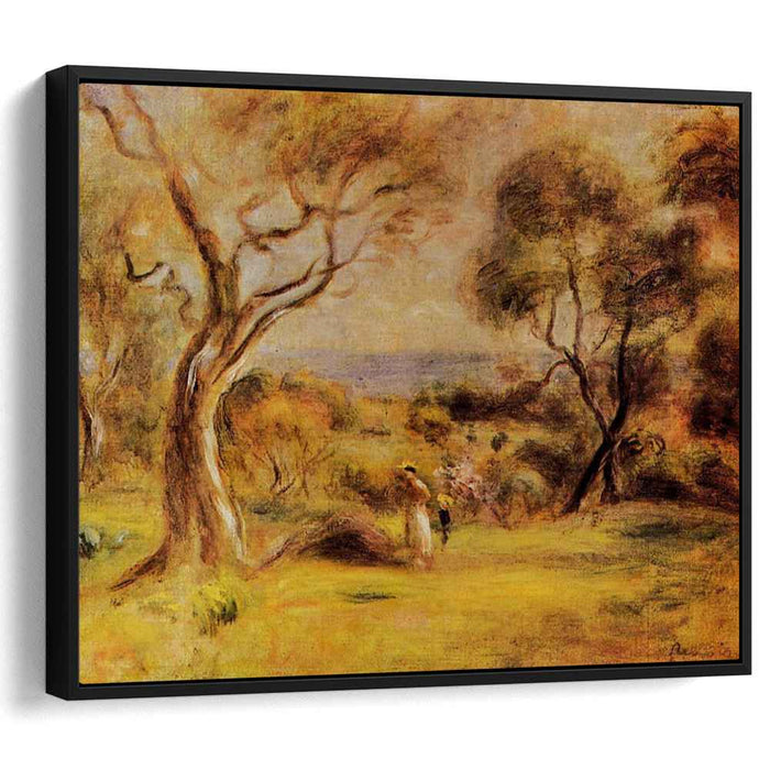 A Walk by the Sea (1915) by Pierre-Auguste Renoir