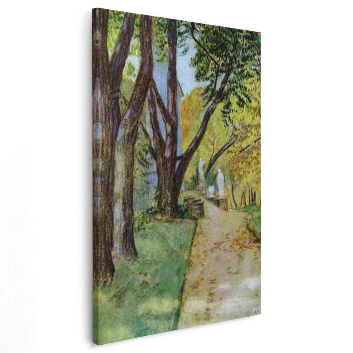 A Walk in the Park (1904) by Victor Borisov-Musatov