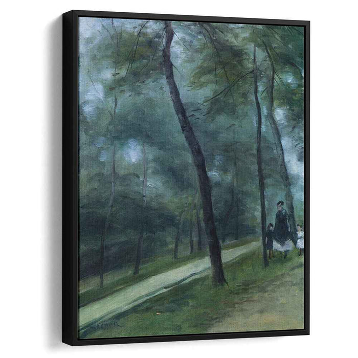 A Walk in the Woods (Madame Lecoeur and Her Children) (1870) by Pierre-Auguste Renoir