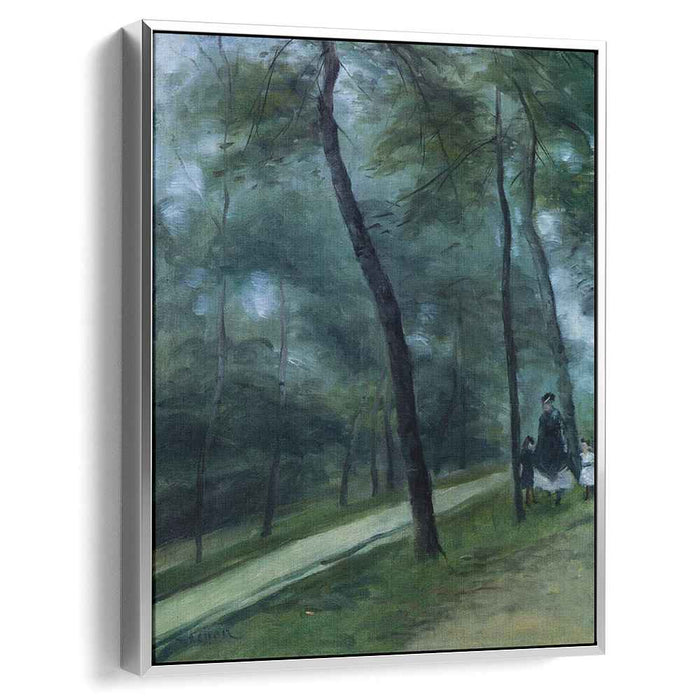 A Walk in the Woods (Madame Lecoeur and Her Children) (1870) by Pierre-Auguste Renoir