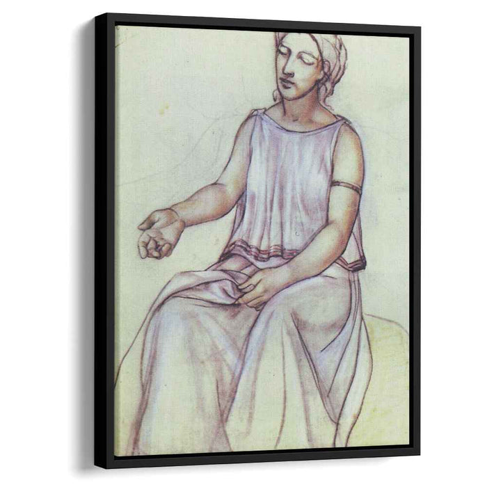 A woman in a chiton (1910) by Kuzma Petrov-Vodkin