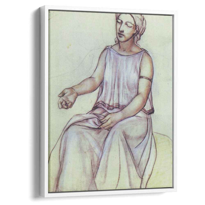 A woman in a chiton (1910) by Kuzma Petrov-Vodkin