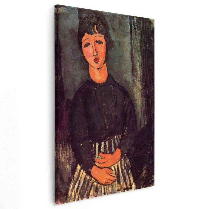 A young girl (1916) by Amedeo Modigliani