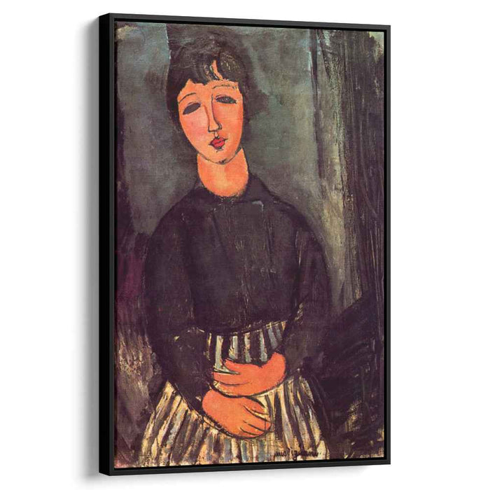 A young girl (1916) by Amedeo Modigliani