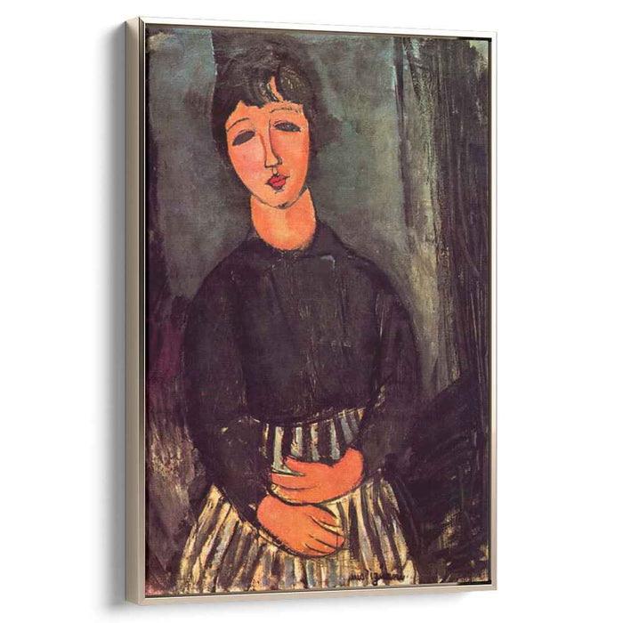 A young girl (1916) by Amedeo Modigliani