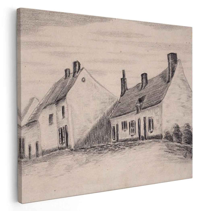 A Zandmennik house (1879) by Vincent van Gogh