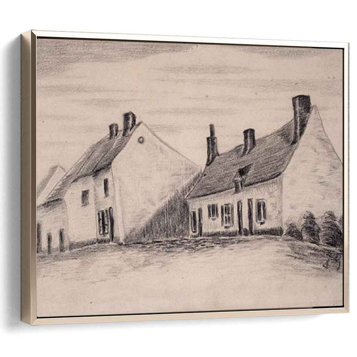A Zandmennik house (1879) by Vincent van Gogh