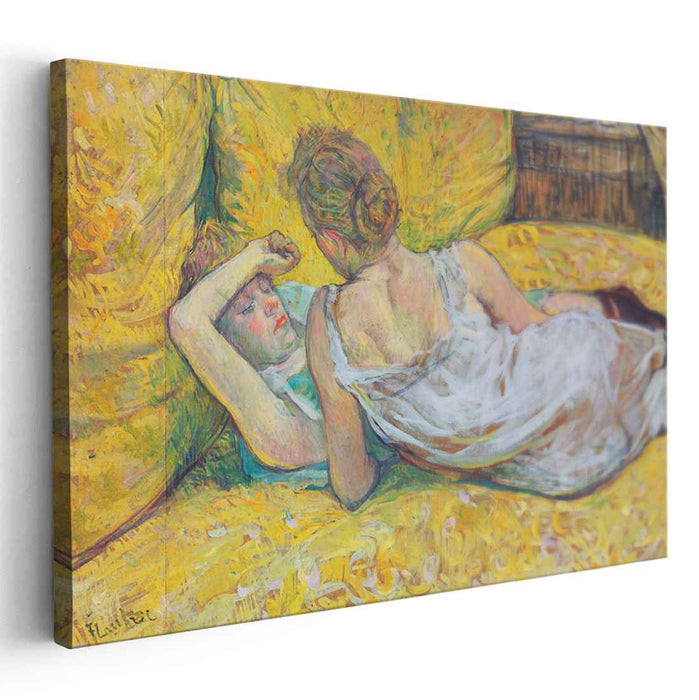 Abandonment (The pair) (1895) by Henri de Toulouse-Lautrec