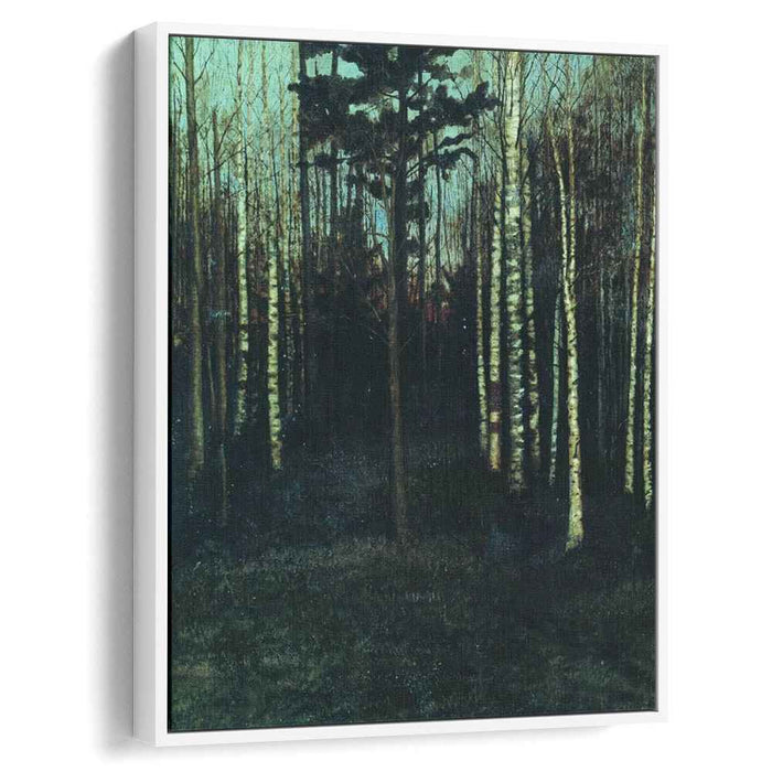 About nightfall. Grove. by Isaac Levitan