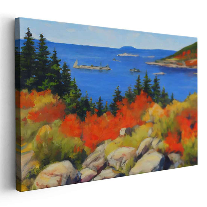Coastal Splendor Canvas Art: Coastal Splendor Canvas Art
