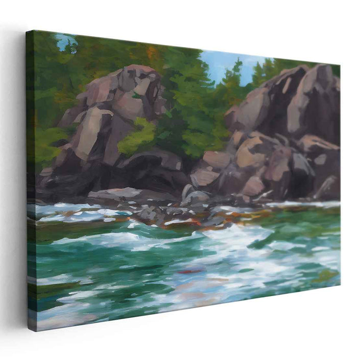 Abstract Acadia National Park #149