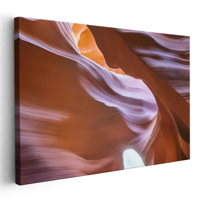 Nature's Surreal Tapestry: Surreal Journey Through Nature's Artistry Canvas Art Print