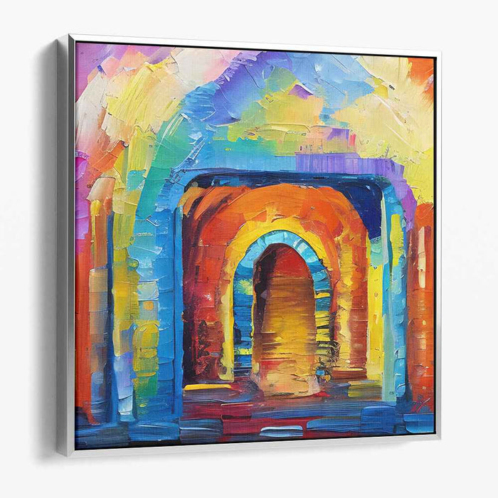 Emotion Spectrum: A Vivid Palette of Expression Canvas Art