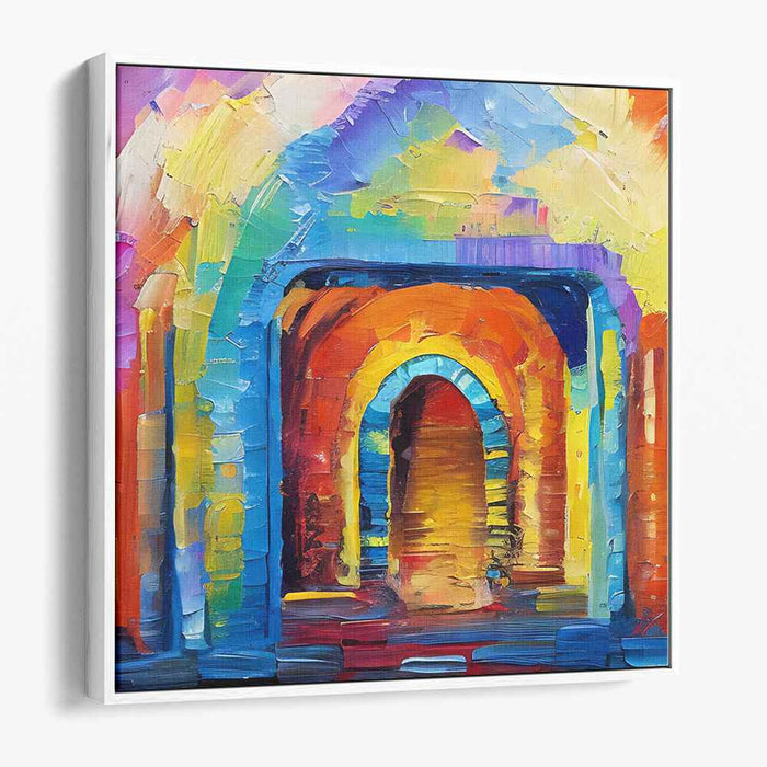 Emotion Spectrum: A Vivid Palette of Expression Canvas Art