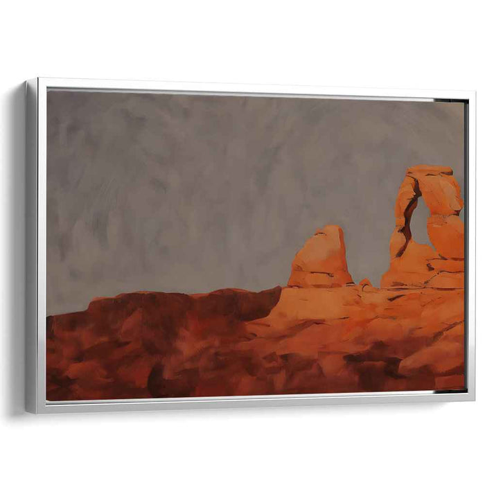 Majestic Delicate Arch: Realistic Landscape Canvas Art Print