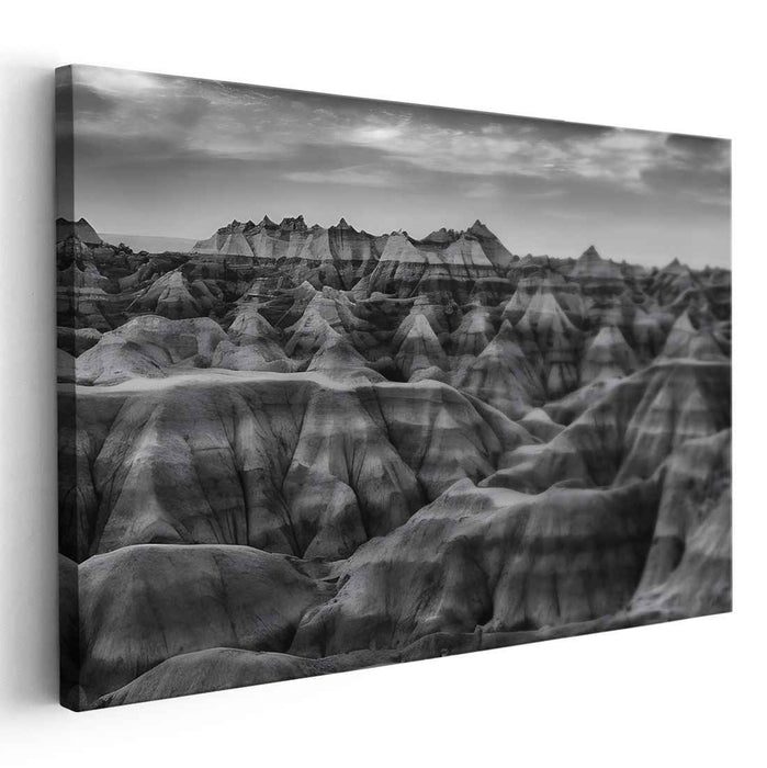 Whispers In The Fog: Monochrome Landscape Photography Print