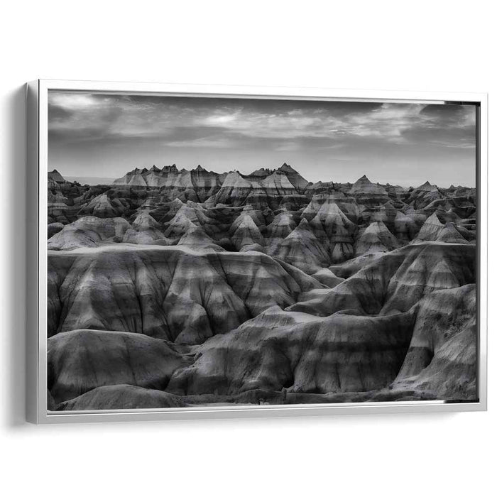Whispers In The Fog: Monochrome Landscape Photography Print