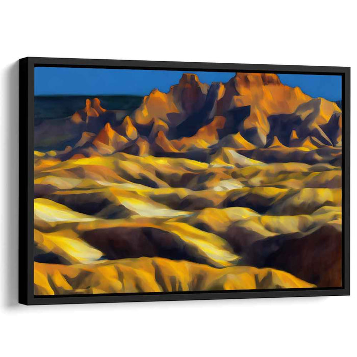 Sunset Reflections Dance Softly: Impressionist Sunset Canvas Art Print