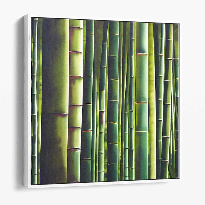 Surreal Flora Illusion: Realistic Nature Canvas Art Print