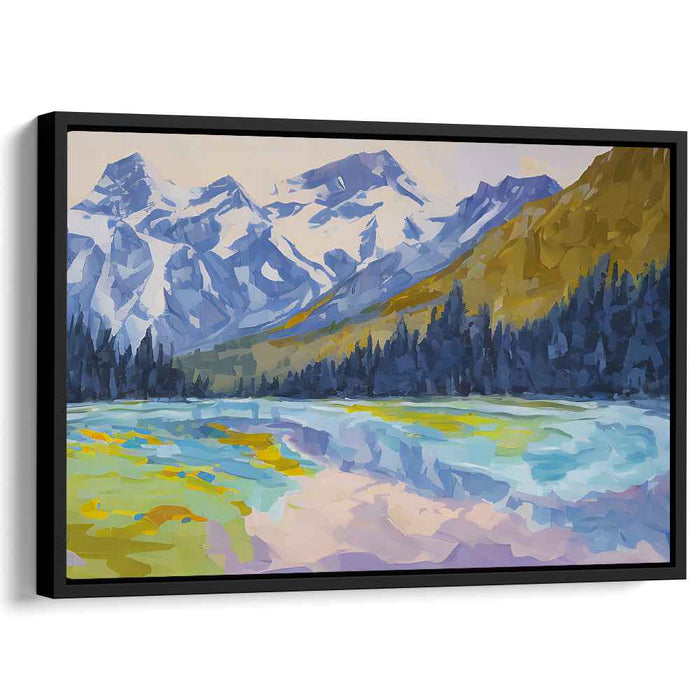 Canvas Poetry: Impressionistic Landscape Canvas Art Print