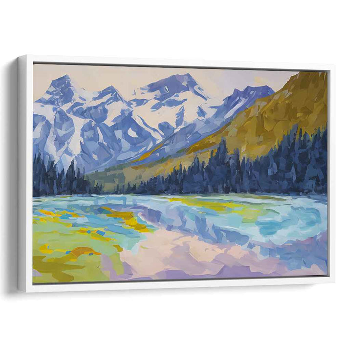 Canvas Poetry: Impressionistic Landscape Canvas Art Print