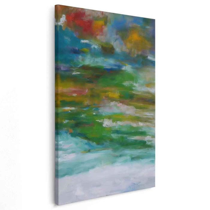 Canvas of Illusions: Abstract Landscape Canvas Art