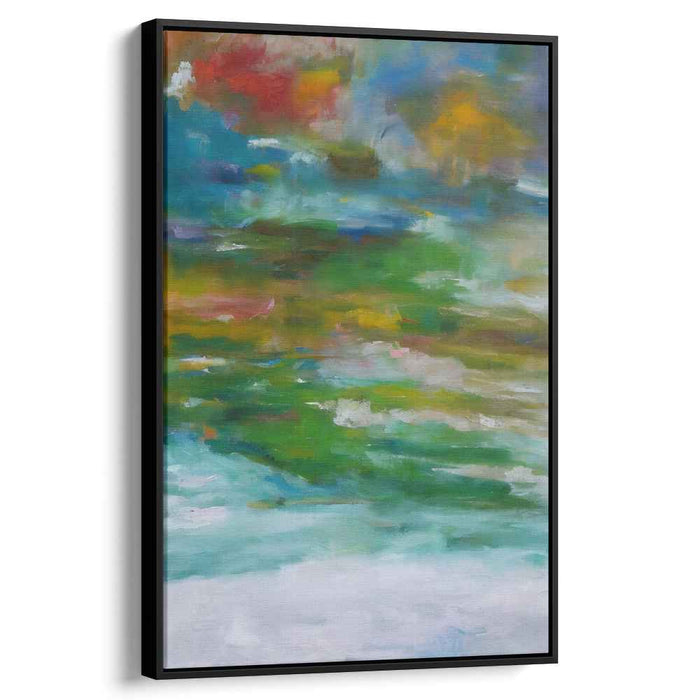 Canvas of Illusions: Abstract Landscape Canvas Art
