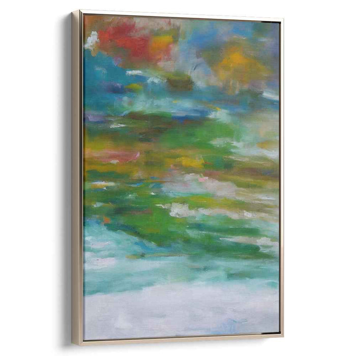 Canvas of Illusions: Abstract Landscape Canvas Art