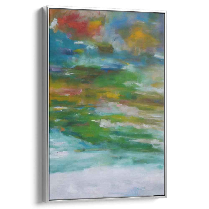 Canvas of Illusions: Abstract Landscape Canvas Art