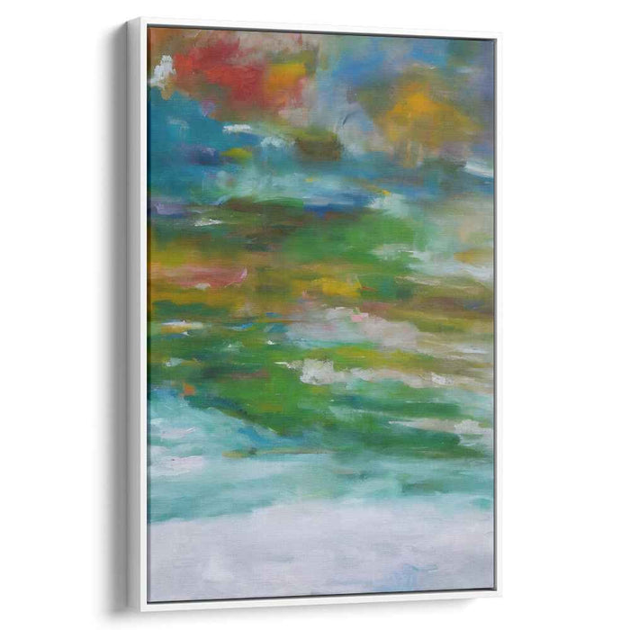 Canvas of Illusions: Abstract Landscape Canvas Art