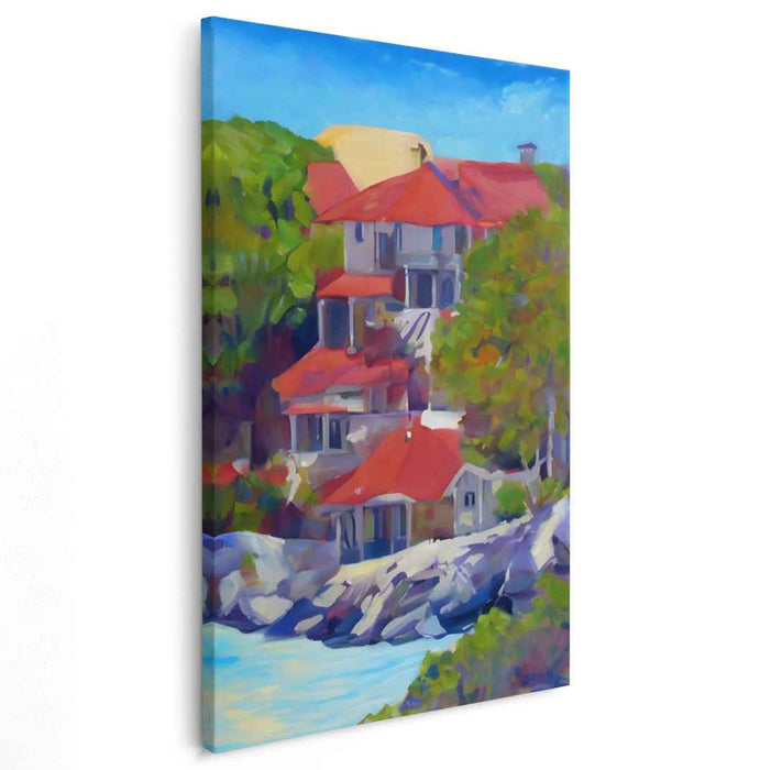 Abstract Beach House #201