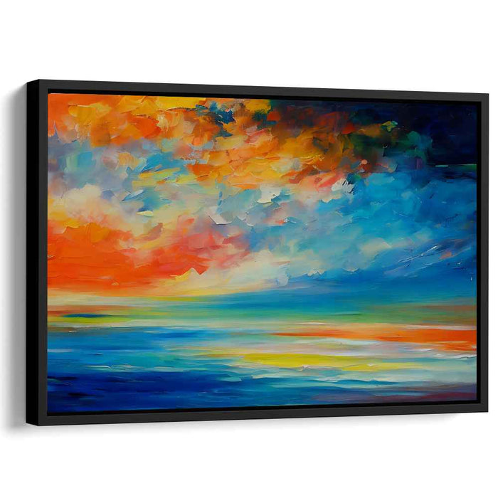Canvas Dance of Light: Impressionistic Canvas Art Print