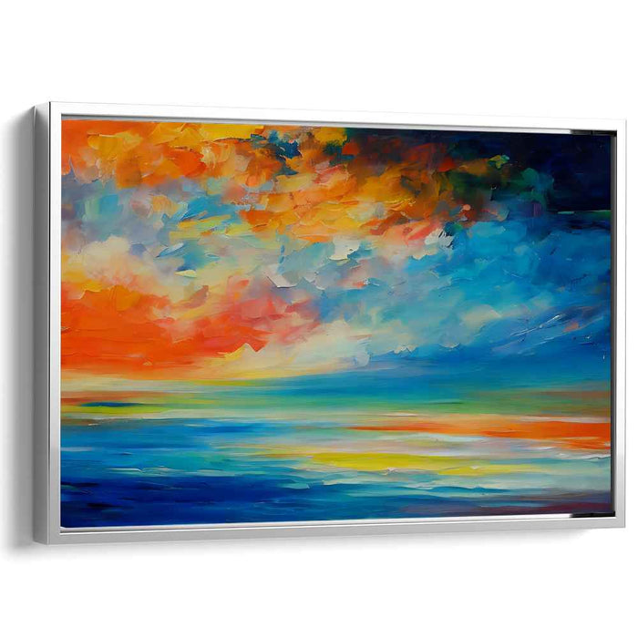 Canvas Dance of Light: Impressionistic Canvas Art Print