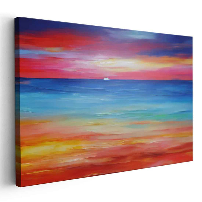 Abstract Beach Sunset #119