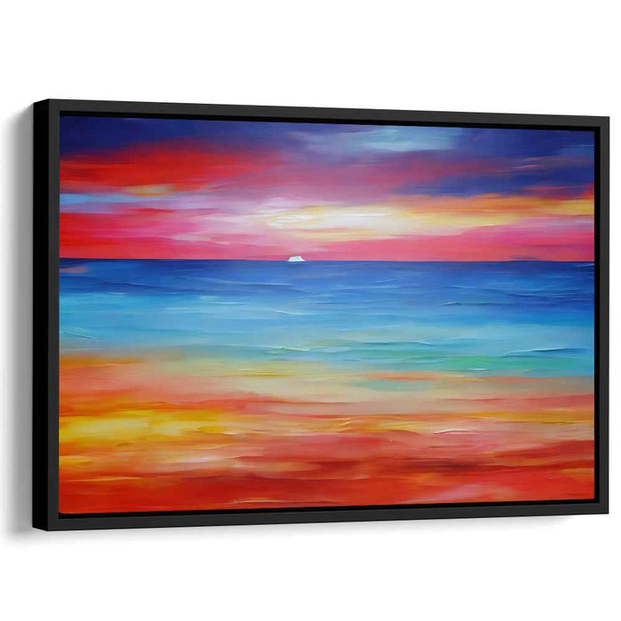 Abstract Beach Sunset #119