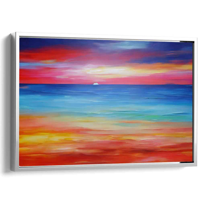 Abstract Beach Sunset #119