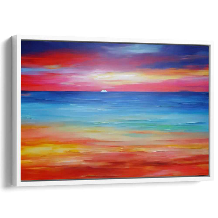 Abstract Beach Sunset #119