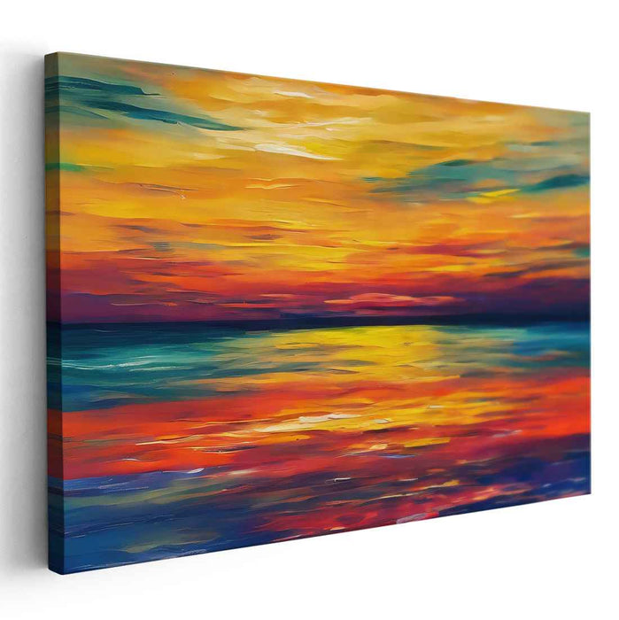 Abstract Beach Sunset #120