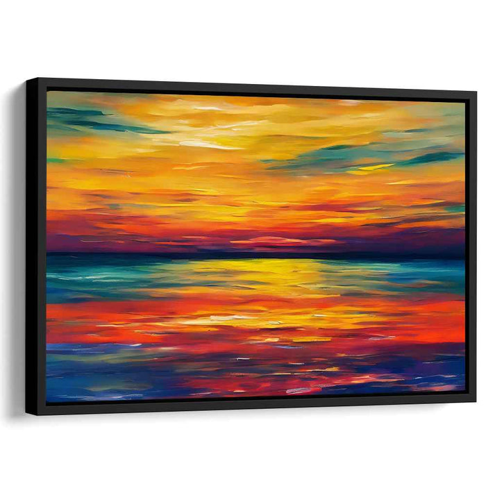 Abstract Beach Sunset #120
