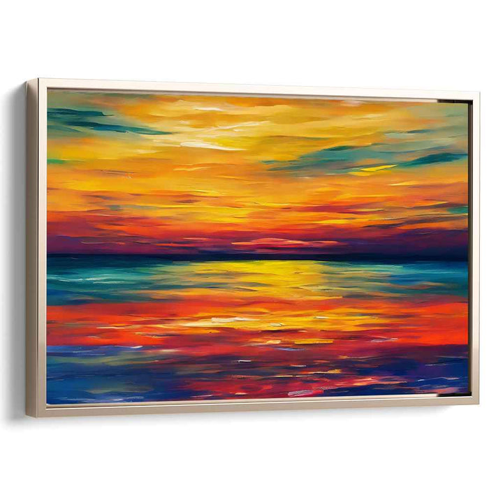 Abstract Beach Sunset #120