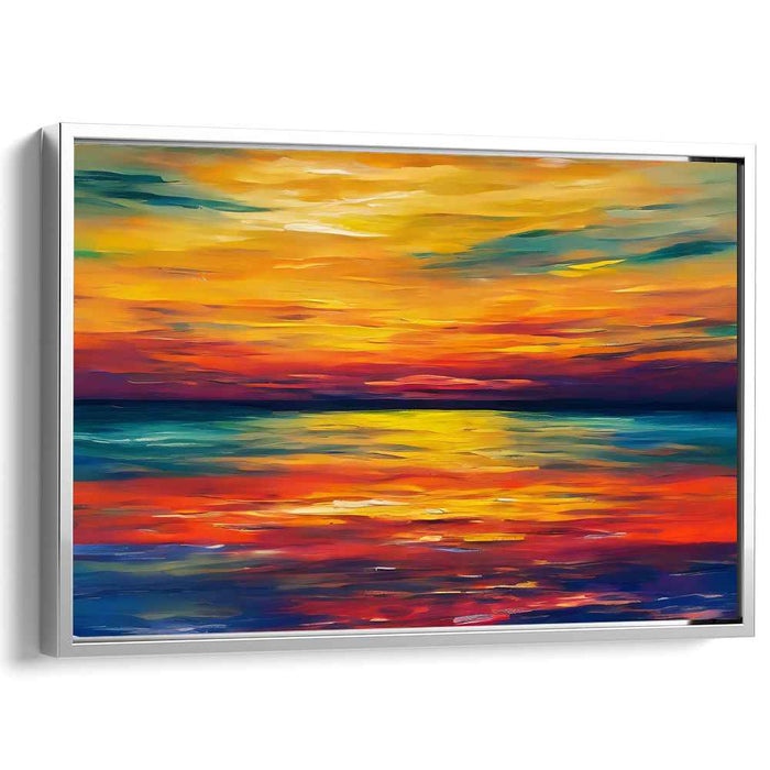 Abstract Beach Sunset #120