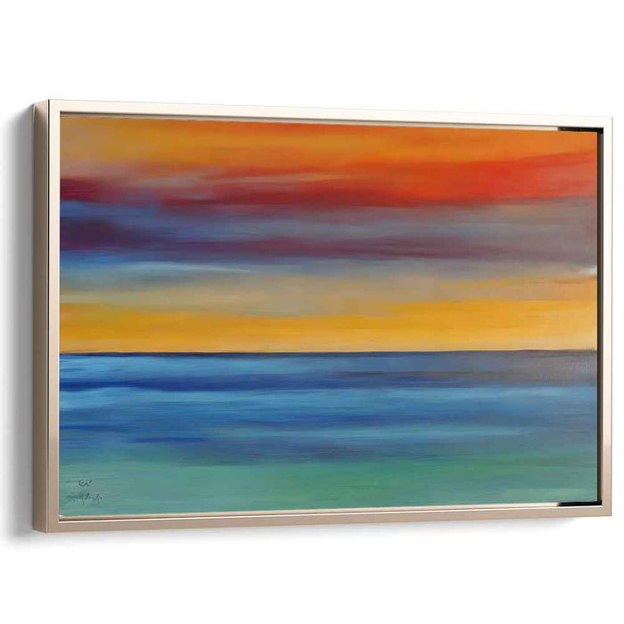 Abstract Beach Sunset #121