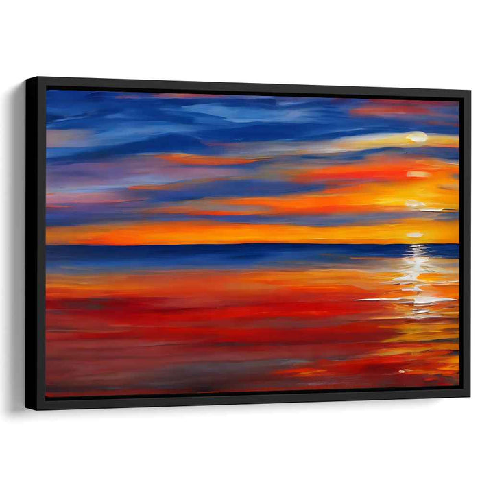 Abstract Beach Sunset #126