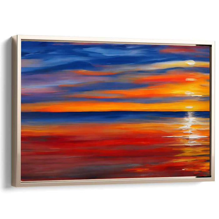 Abstract Beach Sunset #126