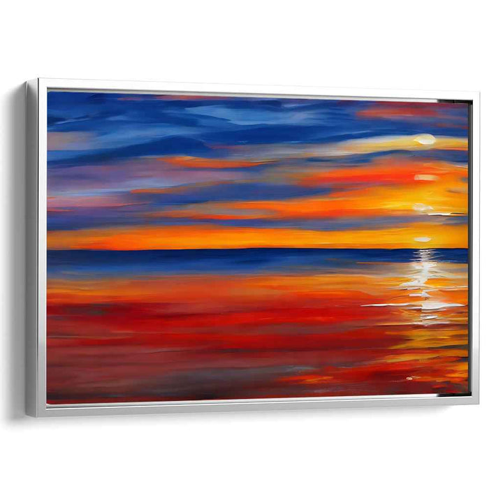 Abstract Beach Sunset #126