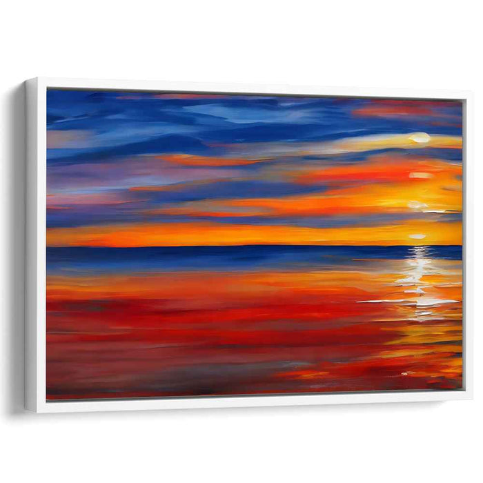 Abstract Beach Sunset #126