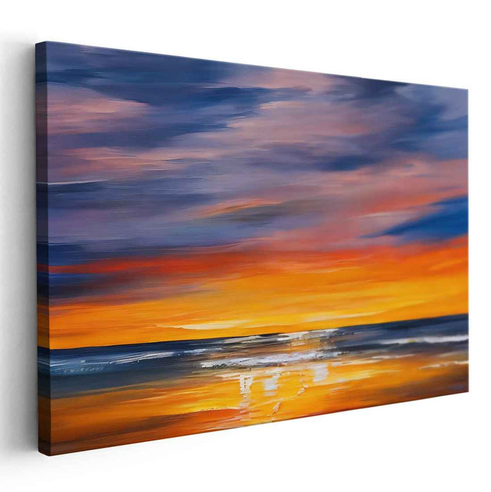 Abstract Beach Sunset #127