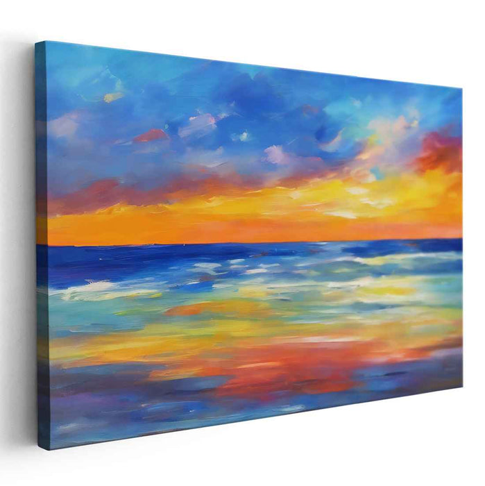 Abstract Beach Sunset #128